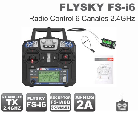 FlySky FS-i6 + FS-iA6B