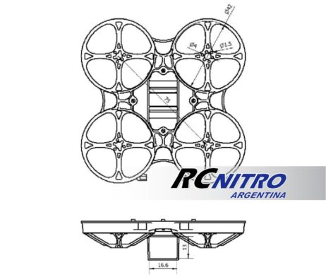 Eachine Trashcan 75mm BNF - Imagen 12