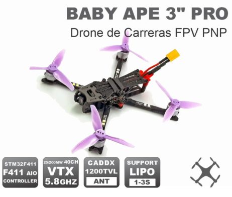 DarwinFPV Baby Ape Pro 3" (Violeta)